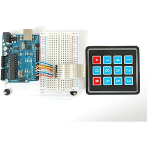 3x4 16-Key Membrane Matrix Keypad,Self-Adhesive <b>Keyboard</b> Switch for Prototyping, Microcontroller Input & DIY <b>Electronics</b> Project - Product Image 4