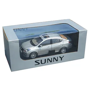 1:18 diecast model Sunny Japanese sports car simulation alloy car model for gift decoration 1/18 Modelo de coche