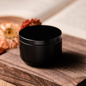 Velas de mini lata plana perfumada de cera de soja, conjunto de recuerdo, vela perfumada de viaje, recuerdo de boda - Product Image 5