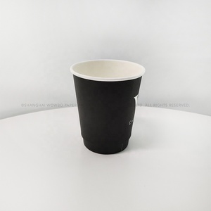 Gobelets en papier écologiques de qualité supérieure pour événements de carols de Noël à domicile, pour chocolat chaud, thé, jus, smoothies, avec couvercles - Product Image 1