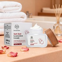 Crème Visage Éclaircissante et Unifiante au Niacinamide Fermenté, Arbutine, Acide Tranexamique et Glutathion pour Corriger les Taches Brunes