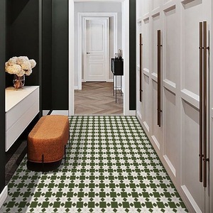 <span class=keywords><strong>Tapis</strong></span> de porte en cuir d'entrée antidérapant Vintage personnalisé haut de gamme pour entrée salle de bain salon - Product Image 5