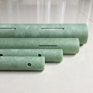 De fibra de vidrio de tubo de fibra de vidrio poste