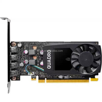 Nouvelle carte graphique Quadro P1000 4 Go authentique pour la conception professionnelle, le modélisation et la montage vidéo