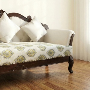 Ensemble de canapés en bois design avec chaises assorties, coussins confortables et structure robuste, parfait pour le salon ou le bureau - Product Image 3