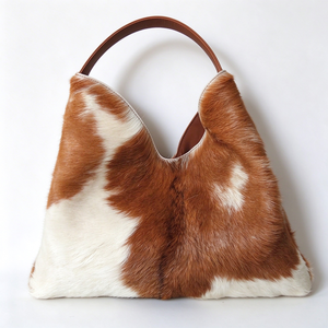 Dernier modèle 2025 – Sac seau de luxe pour femme avec fermeture éclair avant en fourrure, imprimé animal, sans bandoulière, imperméable, idéal pour les affaires - Product Image 2