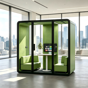 Cabine d'enregistrement vocale professionnelle insonorisée, studio d'isolation acoustique, cabine d'enregistrement musical pour studio de podcast <span class=keywords><strong>à</strong></span> <span class=keywords><strong>domicile</strong></span> - Product Image 1