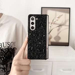 Housse de téléphone portable avancée en pierre bling avec strass pour Samsung ZFold 6/5/4/3, étui de protection antichoc - Product Image 4