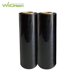 Rollo de Film Estirable Industrial Transparente Negro de 18 Pulgadas x 1500 Pulgadas, Calibre 80, de Polietileno Lineal de Baja Densidad (LLDPE) para Envoltura Plástica a Prueba de Humedad - Product Image 5