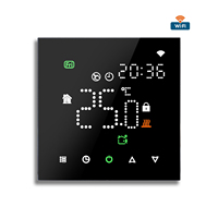 Termostato Inteligente para Calefacción por Suelo Radiante con Control por Aplicación Smart Life, Compatible con WIFI, para Calderas de Calefacción por Agua/Eléctricas, con Alexa y Google