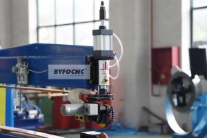 Thép mạ kẽm ống không khí tròn ống thông gió thẳng khí nén đường may thợ hàn - Product Image 4