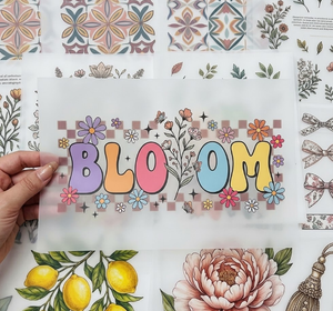 Vinilos de Transferencia UVDTF de Plastisol Premium Retro Revival, Resistentes al Agua, Listos para Prensado, Película de Transferencia Térmica HTV para Prendas de Vestir y Manualidades - Product Image 2