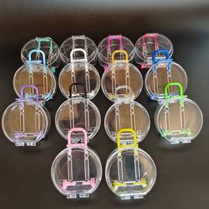 Mini Scatola Rotonda in Plastica a Forma di Valigia, Contenitore per Caramelle, Gioielli e Decorazione da Scrivania, Ideale per Bomboniere e Regali Promozionali - Product Image 2