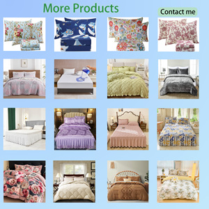 100% Cotton Sheets Queen Size Set 4 Pieces Soft Breathable Percale Weave <strong>Bedding</strong> Deep Pocket 16"Durable Perfect Floral Bed Sheet - Product Image 6