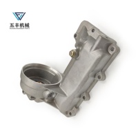 Cache de refroidisseur d'huile OEM 4031803938 pour moteur Benz, pièces de machines de construction et d'excavation en aluminium