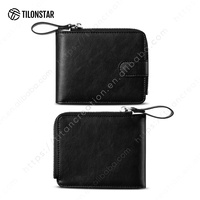 TILONSTAR TVW130, venta al por mayor, moda, monedero plegable, organizador de documentos para mujer, tarjetero, billetera RFID de lujo