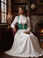 Corset sous-poitrine pour femme en dentelle florale, bustier à ouverture frontale, laçage avant, bretelles croisées réglables au dos, lingerie intime pour femme