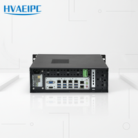 Ordinateur industriel embarqué 6 ports Gigabit PoE |   HVAEIPC Intel I211 9ème génération Core I3/I5 4 Go DDR4 256 Go RJ45 Stock Guangdong 4G