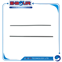 Pieds en caoutchouc pour ordinateur portable 15S-DU 15S-DR 15S-DY 15-DW 15-GW TPN-C139 250 255 256 G8, bandes antidérapantes, gris, 2 pièces