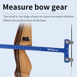 Tir à l'<span class=keywords><strong>arc</strong></span> <span class=keywords><strong>Arc</strong></span> T Règle Carrée Pince Boucle En Laiton Kit Composé Recurve <span class=keywords><strong>Longbow</strong></span> Forme Mesure Bowstring Point <span class=keywords><strong>D</strong></span>-Loop Corde Outils - Product Image 3