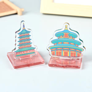 अनुकूलित लोगो एनीमे स्पष्ट एक्रिलिक स्याही स्टांप ब्लॉक धारक ऐक्रेलिक रबर स्टैंडी ब्लॉक धारक ऐक्रेलिक रबर स्टैंडी निर्माता - Product Image 2