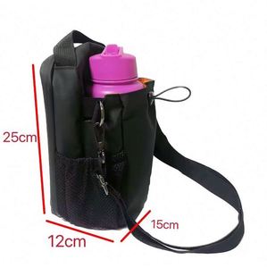 Free Sample Custom Logo Outdoor Travel Insulated Crossbody <b>Bag</b> Waterproof Water Bottles Carrier <b>Folding</b> Magnetic Water Bottle - Product Image 4