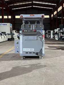 Machine à scier multi-angles à tête unique pour portes et fenêtres en aluminium, moteur PLC, roulements, angle de coupe 30-150°, puissance 2,2 kW pour PVC/UPVC - Product Image 2