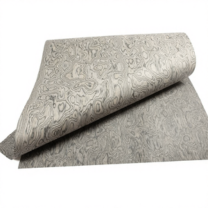 Placage de <span class=keywords><strong>bois</strong></span> d'ingénierie fabriqué en usine, adapté aux meubles, aux portes, aux murs, aux armoires, érable gris, noir, 2500*640mm, 2'*8';2'*9';4'*8';4'*9' - Product Image 1