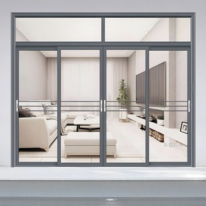 Portas interiores para casas, porta frontal deslizante de entrada, pérgola de alumínio com estrutura, portão pivotante de alumínio com LED 8 - Product Image 2