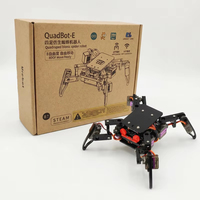 Zetok SR03 Robot Araña Cuadrúpedo Biónico Inteligente Educativo con ESP8266 para Programación, Kit de Aprendizaje STEM, Edad 8+