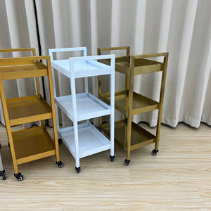 Carrito Auxiliar Rodante de Tres Niveles para Salón de Belleza, Carrito de Peluquería, Equipo de Belleza al por Mayor - Product Image 4