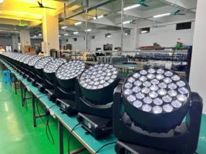 Nouveau 37x15w Rgbw Moving Head <span class=keywords><strong>Wash</strong></span> 3715 Led <span class=keywords><strong>Wash</strong></span> Zoom <span class=keywords><strong>Lyre</strong></span> <span class=keywords><strong>Wash</strong></span> 37x15w pour Dj Bar Disco Club Stage Lights - Product Image 6