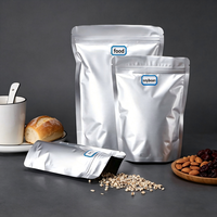 Sachet Doypack en Feuille d'Aluminium Sans BPA Qualité Alimentaire Anti-Lumière Anti-Humidité Scellage Auto-Adhésif Recyclable Personnalisable pour Salades et Gelées