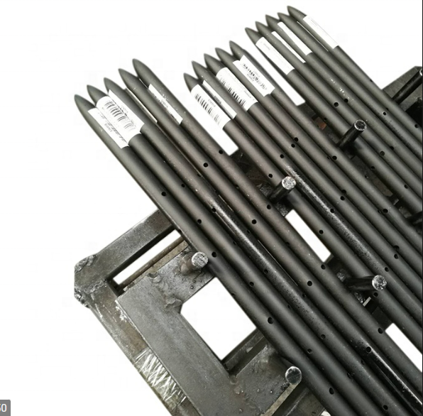 Construction Steel Nail Stake Round Nail Stake with Holes for Concrete Forms