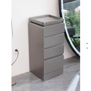 Mueble de Barbería con Cajones para Salón de Belleza, Gabinete de Fábrica para Peluquería - Product Image 4