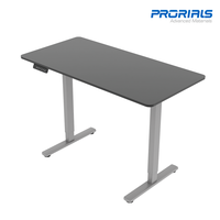 PRORIALS – Cadre de bureau debout ergonomique réglable en acier inoxydable robuste et économique pour petits bureaux à domicile et télétravail