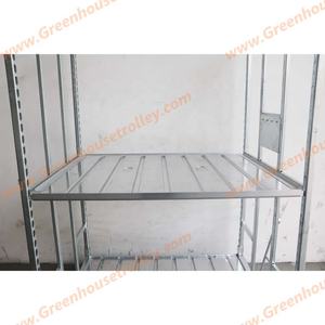 Chariot de transport en aluminium pour fleurs, serre horticole, transport, pépinière, rangement de plantes - Product Image 3