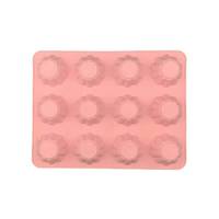 12 Cetakan Silikon Anti Lengket untuk Flan, Bunga, Muffin, Cupcake, Jelly, Puding, dan Kue