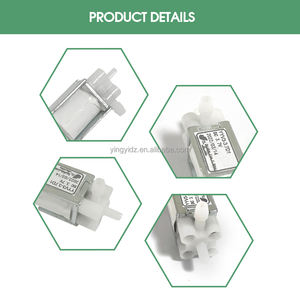 Yingyi Mini 2 positions 3 voies solénoïde DC12V 0.17A électrovanne air et eau vannes électriques - Product Image 5