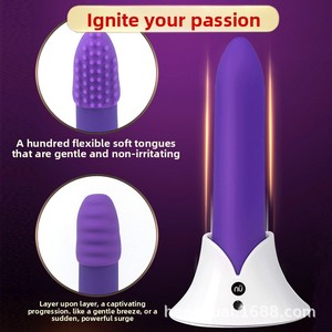Krachtige Vibrator Dildo voor Vrouwen Direct Orgasme Vibratie & Knopbediening Groothandel Adult <span class=keywords><strong>Sex</strong></span> Toys - Product Image 2
