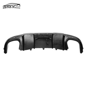Diffuseur arrière A5 S5 8T3 Pre Lci <span class=keywords><strong>KB</strong></span> Style Carbon Fiber avec lèvre de pare-chocs arrière légère pour Audi A5 Sline S5 2008-2011 - Product Image 5