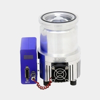 Bomba de Vacío Turbomolecular de Alta Presión de 80L/s, Levitación Magnética, Modelo JTFB-63/80, 80W, Refrigeración por Aire
