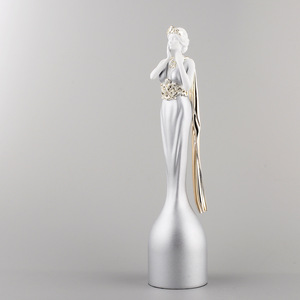 Trophée créatif en métal massif, design <span class=keywords><strong>Muse</strong></span>, sculpture d'art abstraite personnalisée, statue de déesse - Product Image 6