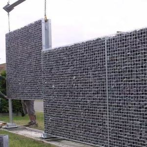 Sıcak Daldırma Galvanizli Çelik <span class=keywords><strong>Gabion</strong></span> Sepet Duvar Taş Çit <span class=keywords><strong>Gabion</strong></span> Kutusu h 260x40x200 - Product Image 3