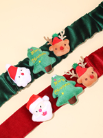 Ceinture en velours doux personnalisée pour femme, nouvelle collection, cadeaux de Noël, ceinture élastique en peluche, vente directe usine, mode hiver
