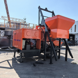 Machine portative électrique de pompage de béton JBT30 et bétonnière - Product Image 1