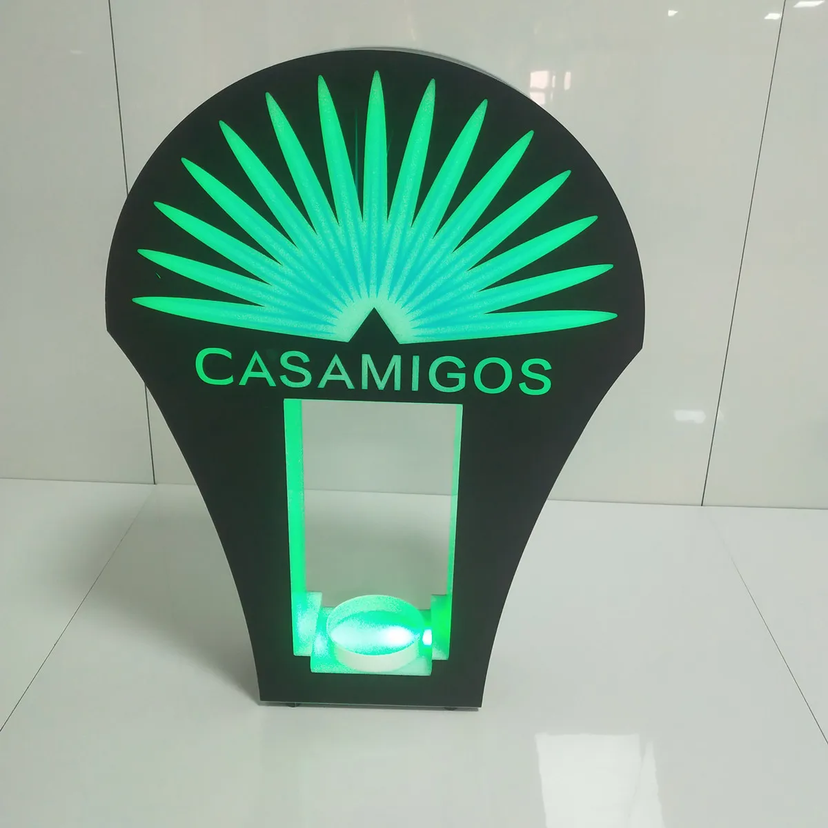 CASAMIGOS Luminous Display Bottle Service Hot Sales Lighting And Wine Box LED Foreign Wine Base