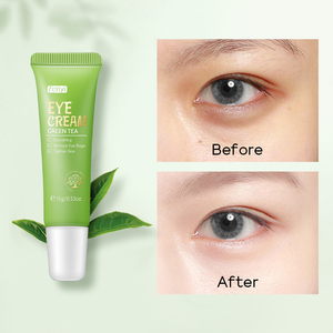 Crema de ojos antiarrugas de té verde, líneas de decoloración, suero <span class=keywords><strong>antiojeras</strong></span>, elimina la hinchazón, cuidado reafirmante antienvejecimiento, crema debajo de los ojos - Product Image 5
