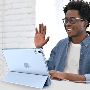 Smart Flip Case <span class=keywords><strong>Coque</strong></span> arrière translucide pour <span class=keywords><strong>Apple</strong></span> <span class=keywords><strong>iPad</strong></span> <span class=keywords><strong>Air</strong></span> 5e/4e génération 10.9 pouces - Product Image 5