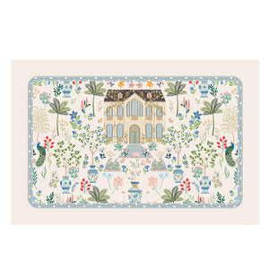 Tapete de Drenaje para Cocina French Cameron, Diseño Windsor Gardens, Tapete de Secado Rápido para Encimera, Cafetera, Escritorio, Tetera - Product Image 3